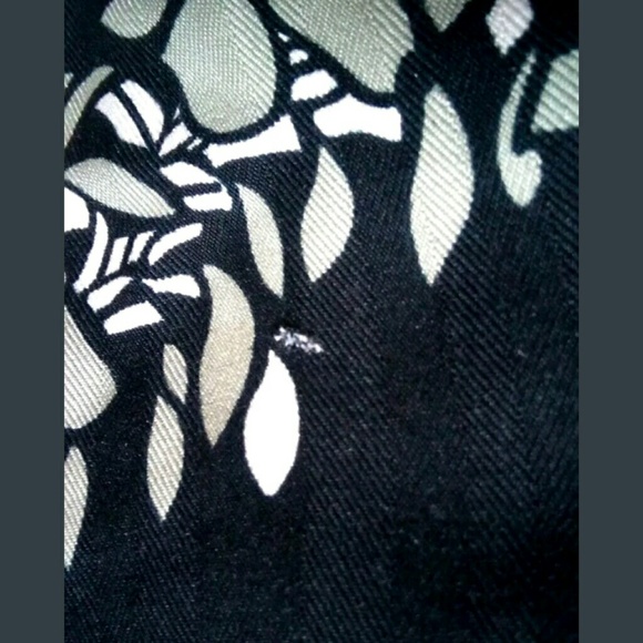 TOMMY BAHAMA L 100% Silk Black Yellow Shirt - Picture 6 of 6